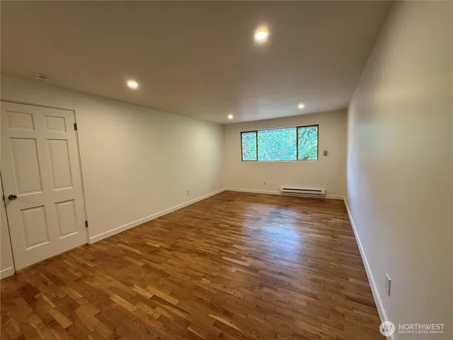 a view of wooden floor