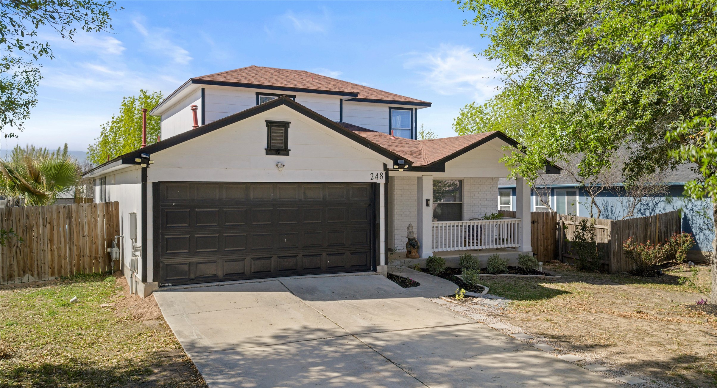 248 Endeavour Kyle, TX 78640 - Photo 30 of 32 Traditional-style house with driveway and a garage