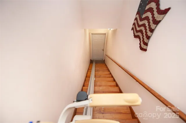 a view of car garage