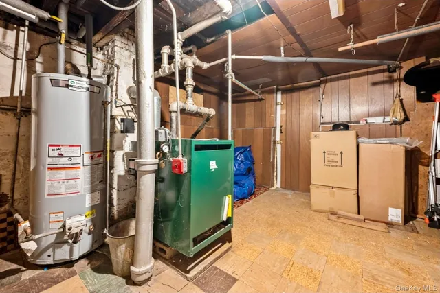 a view of a storage room