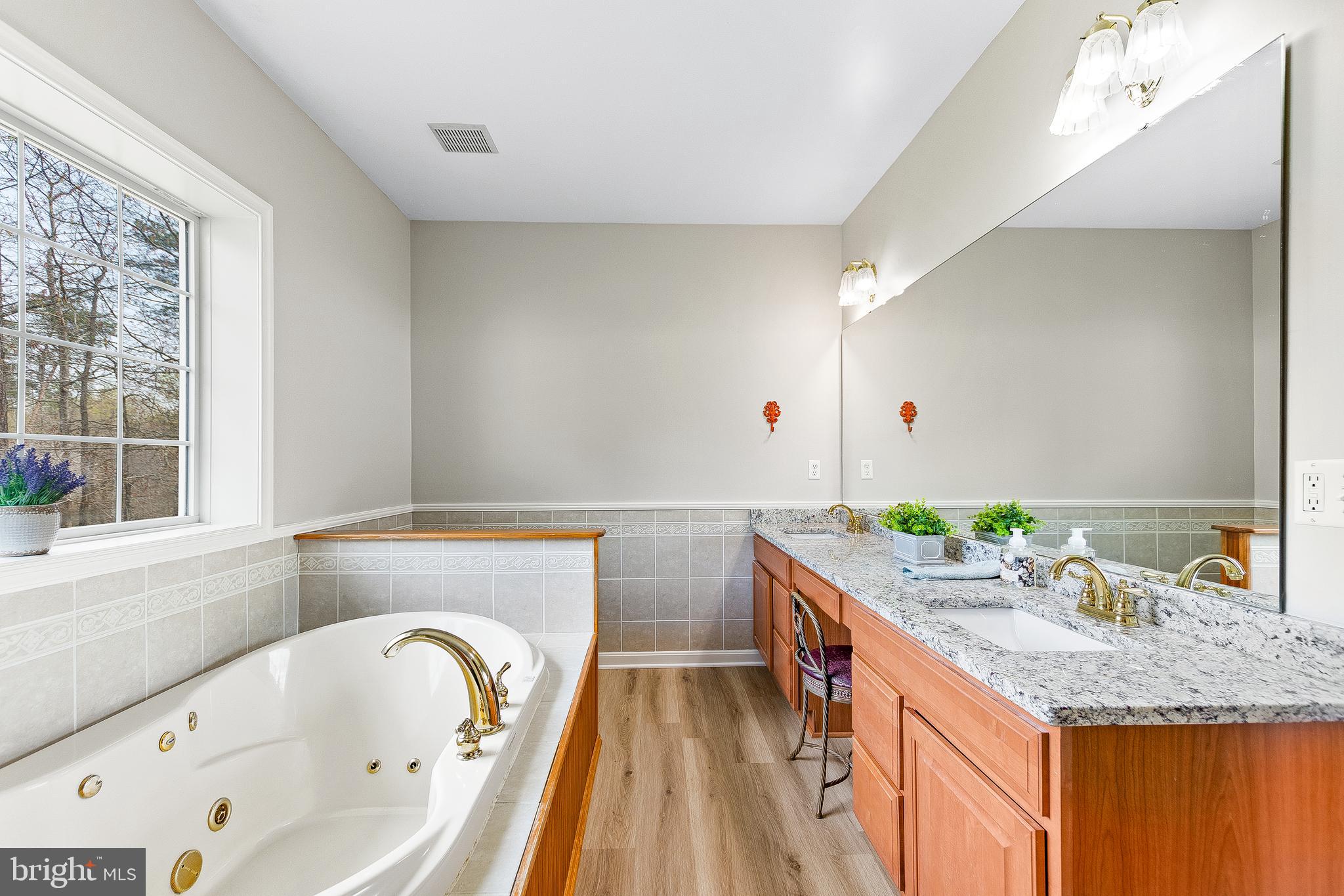 40280 Wathen Road Leonardtown, MD 20650 - Photo 38 of 64 Very large double vanity w/ granite countertops