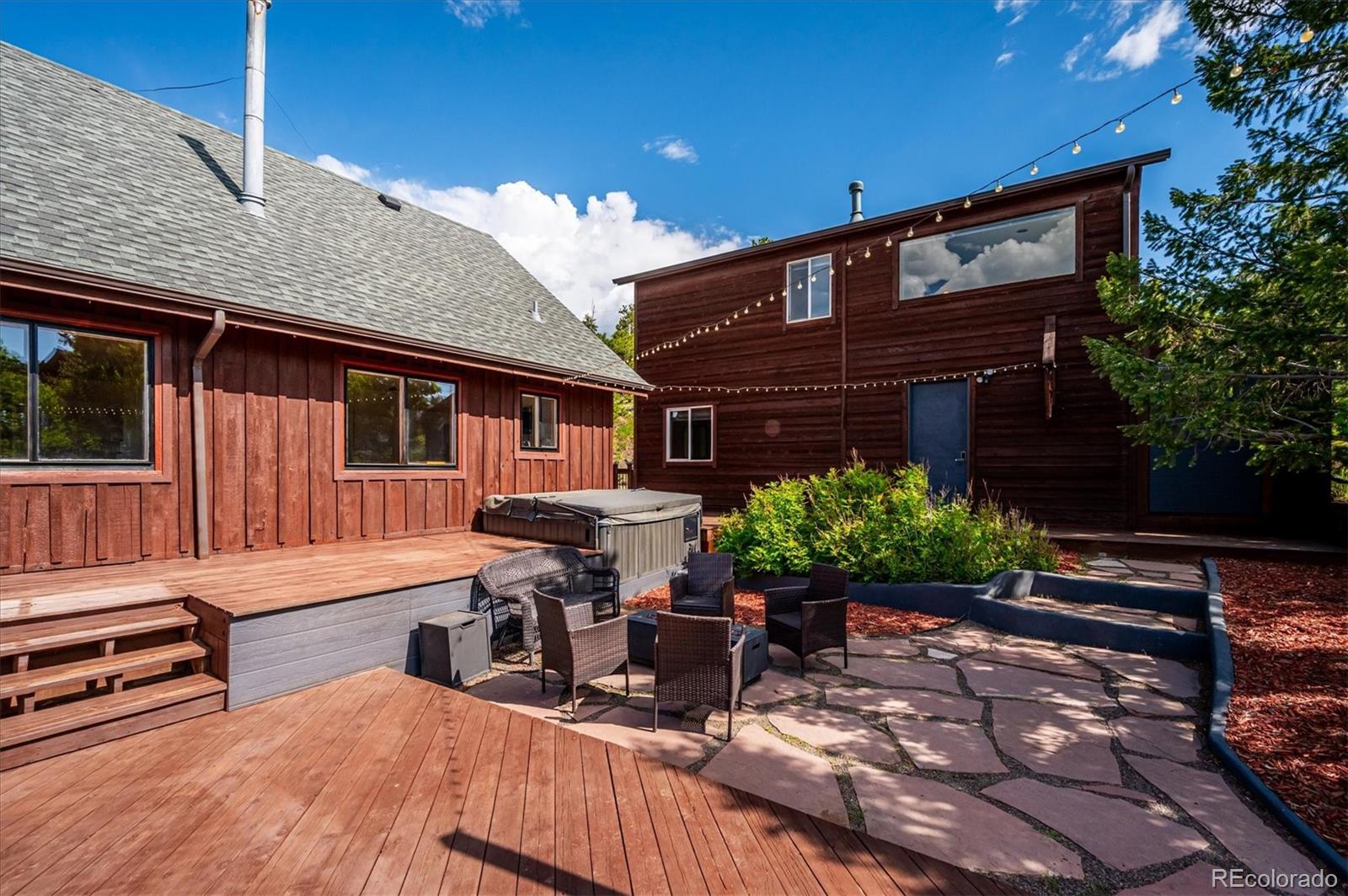 429 Overlook Drive Bailey, CO 80421 - Photo 4 of 36 a view of a backyard with sitting area