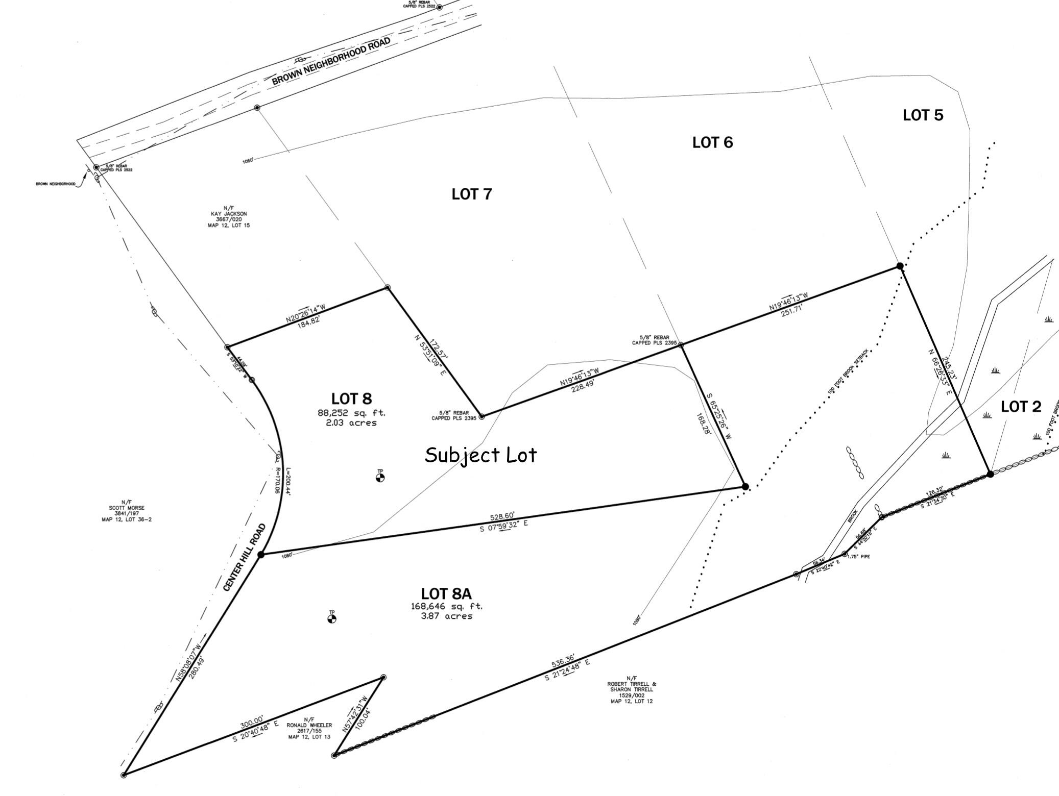929 Center Hill Road Weld, ME 04285 - Photo 20 of 20 Lot 8 Center Hill Survey