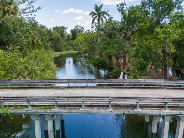 a view of a lake with a outdoor space