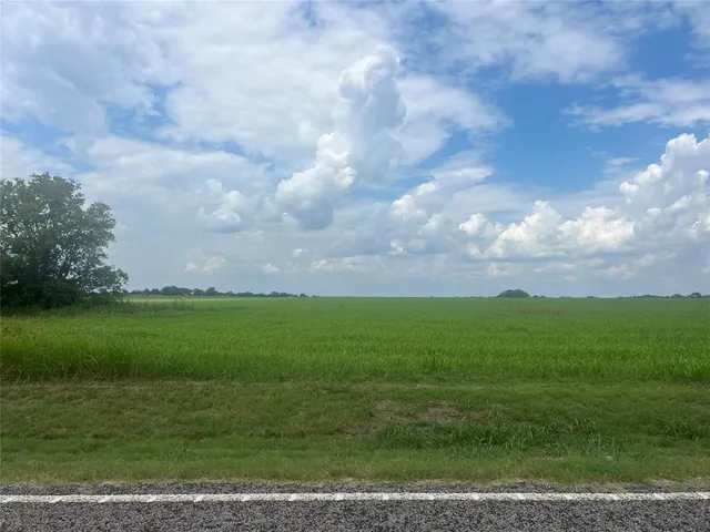 a view of yard with green space
