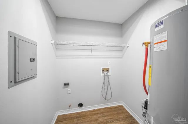 a view of a room with stairs