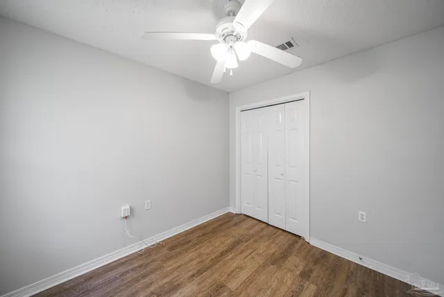 wooden floor in an empty room