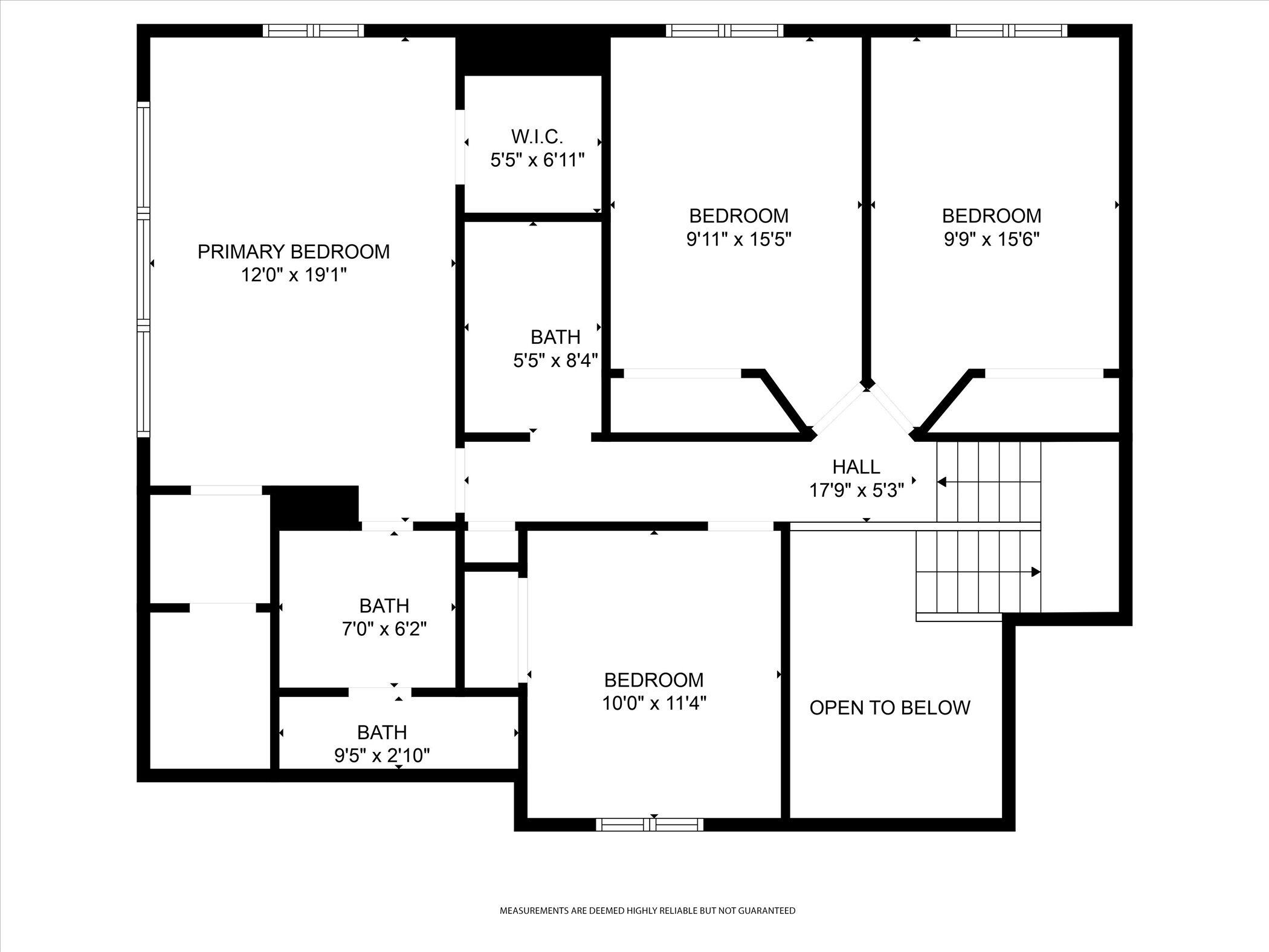 7118 Browns Lake Road Jackson, MI 49201 - Photo 74 of 75 Upper Level Floor Plan