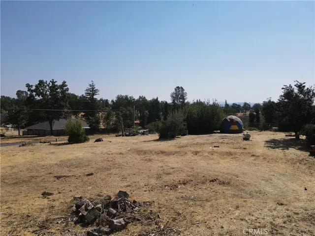 a view of a covered with snow in the background