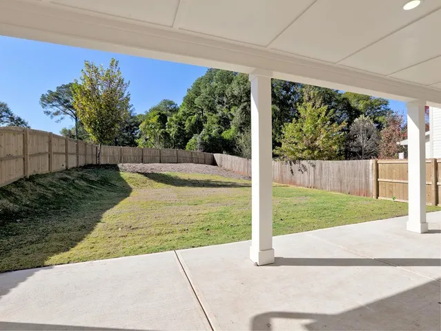a view of an outdoor space and yard