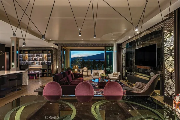 a very nice looking living room with furniture