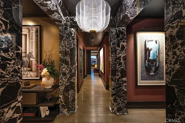 a view of a entryway of the house