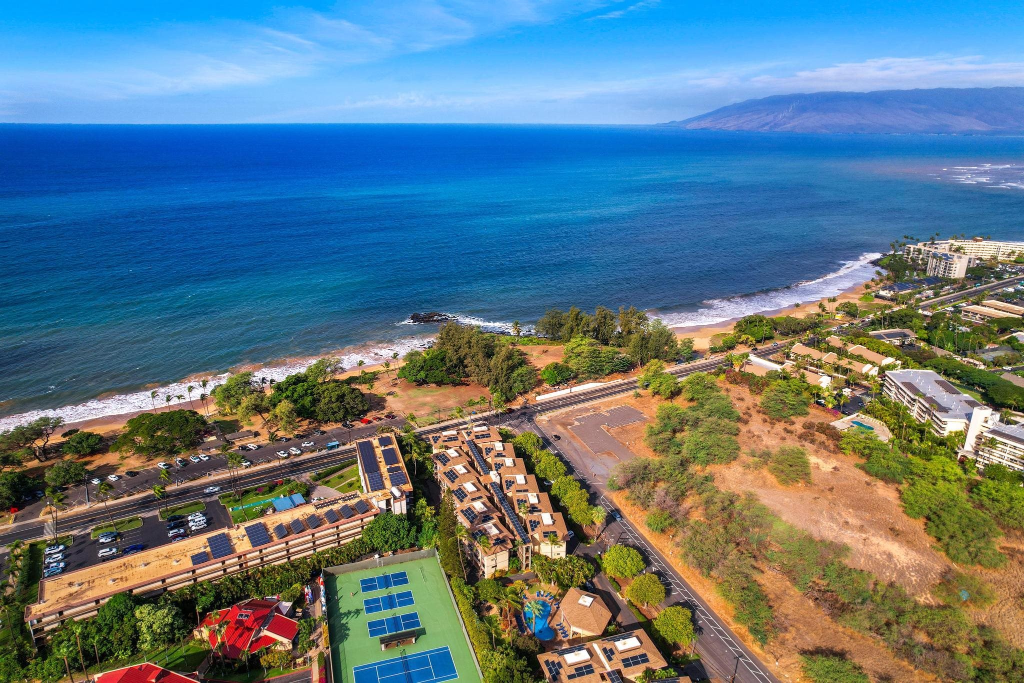 2619 South Kihei Road, Unit A305 Kihei, HI 96753 - Photo 35 of 44 a view of an ocean from a balcony