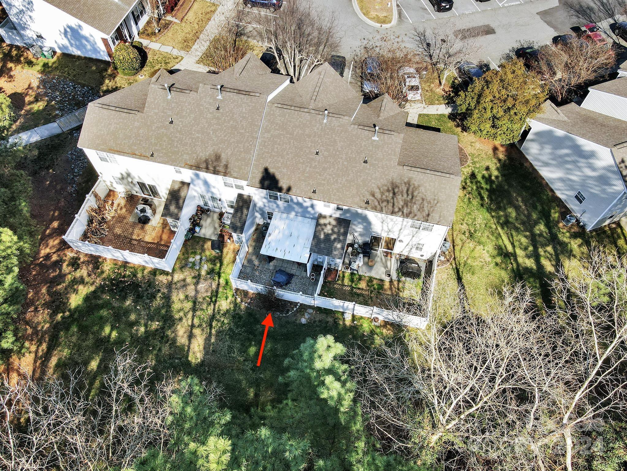 8134 Rudolph Road Charlotte, NC 28216 - Photo 8 of 27 an aerial view of residential house with outdoor space