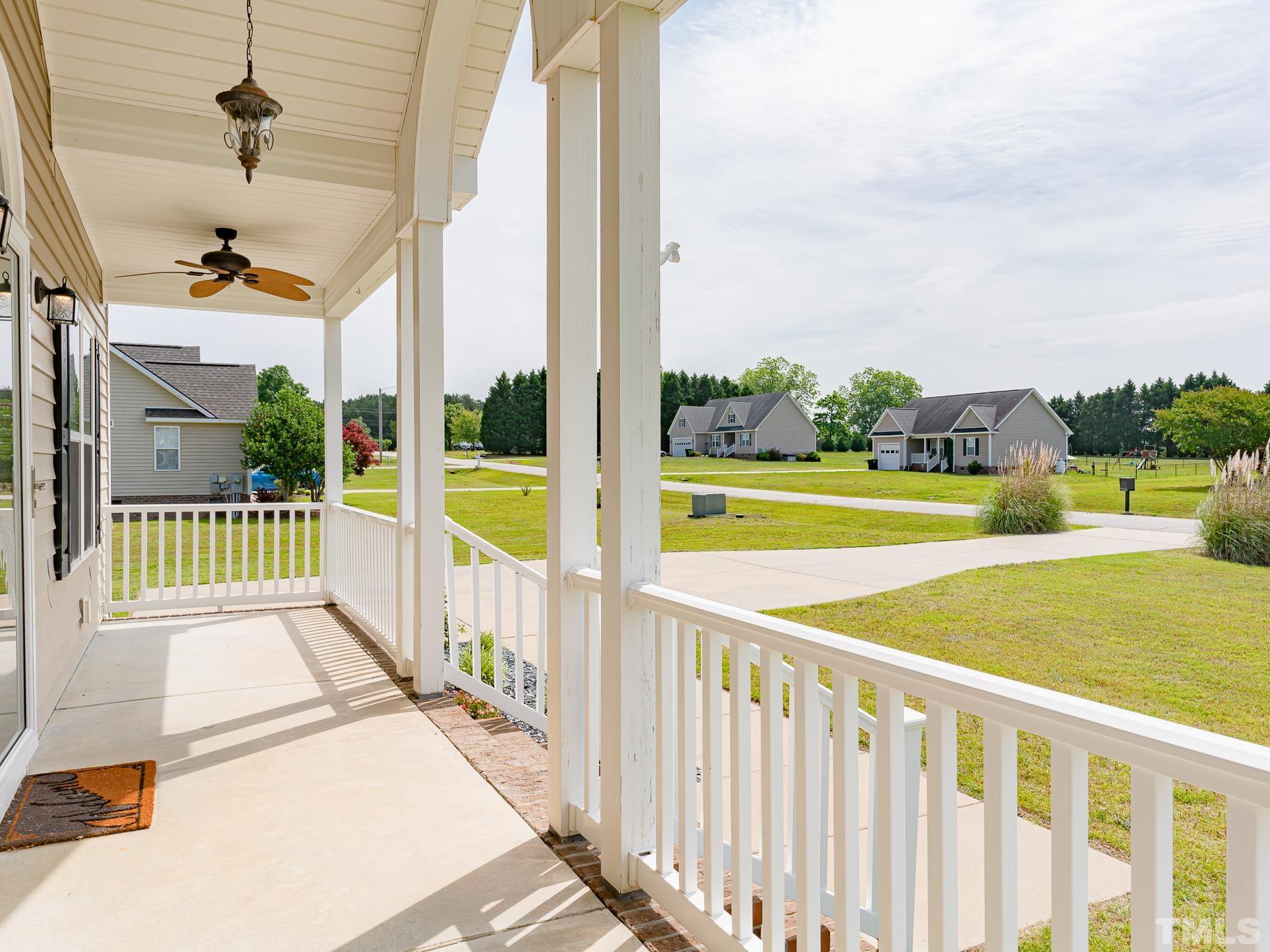 7730 La Finca Road Elm City, NC 27822 - Photo 4 of 29 a view of a city from a balcony