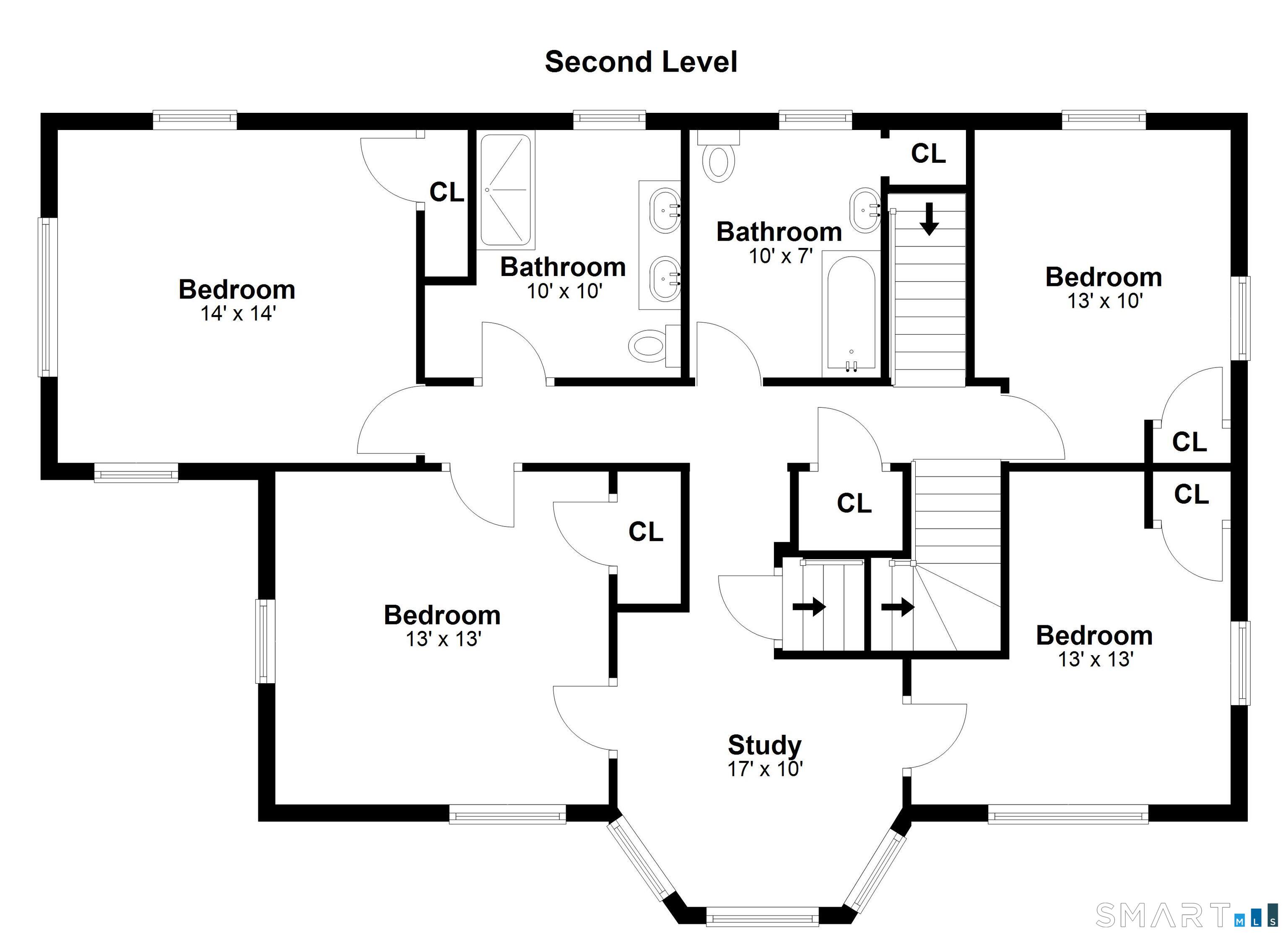 32 Catalpa Road Wilton, CT 06897 - Photo 33 of 36 a picture of a book and a white bed