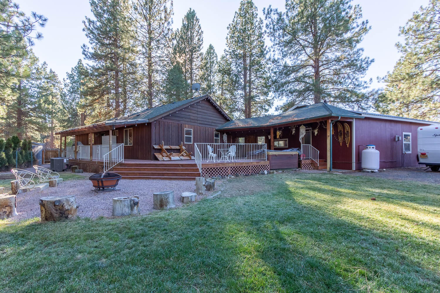 19402 Comanche Circle Bend, OR 97702 - Photo 3 of 43 back deck 2