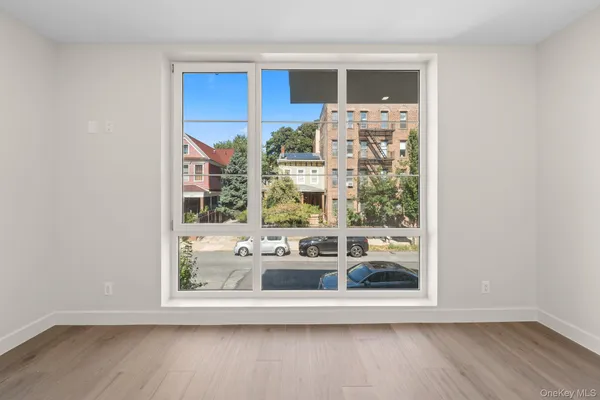 a view of balcony and city view