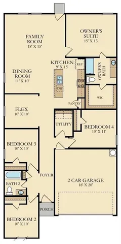 $2,000 | 1537 Vattier Street, Little Elm, TX 75068