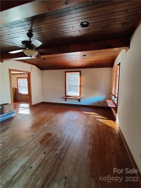 903 Middlefork Road Brevard, NC 28712 - Photo 6 of 11 a view of empty room with wooden floor