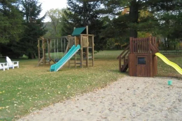 a view of a slide with a slide