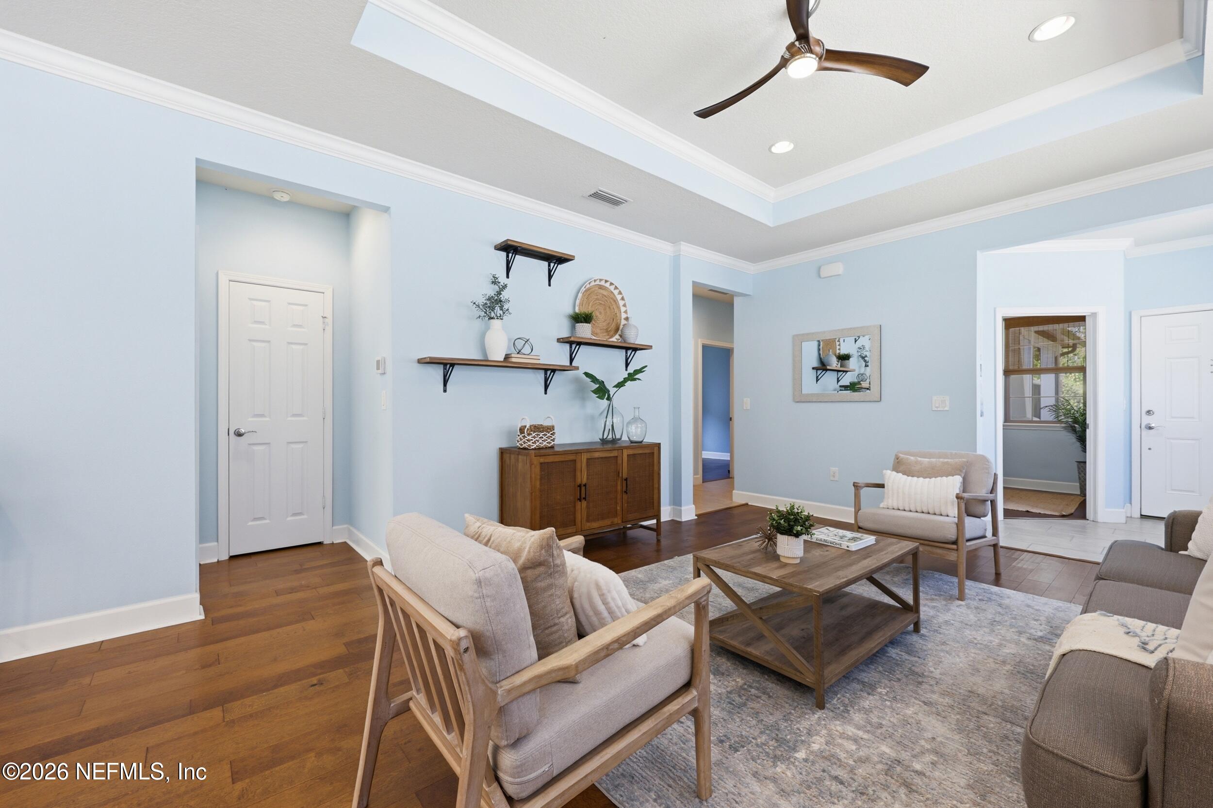 248 Hawks Harbor Road Ponte Vedra, FL 32081 - Photo 14 of 60 a living room with furniture and a wooden floor