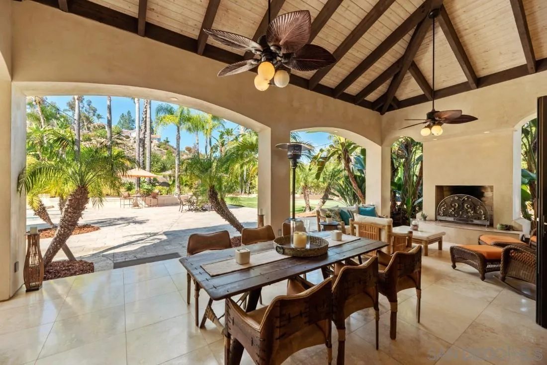 13862 Deergrass Court Poway, CA 92064 - Photo 36 of 51 a view of a dining room with furniture window and outside view