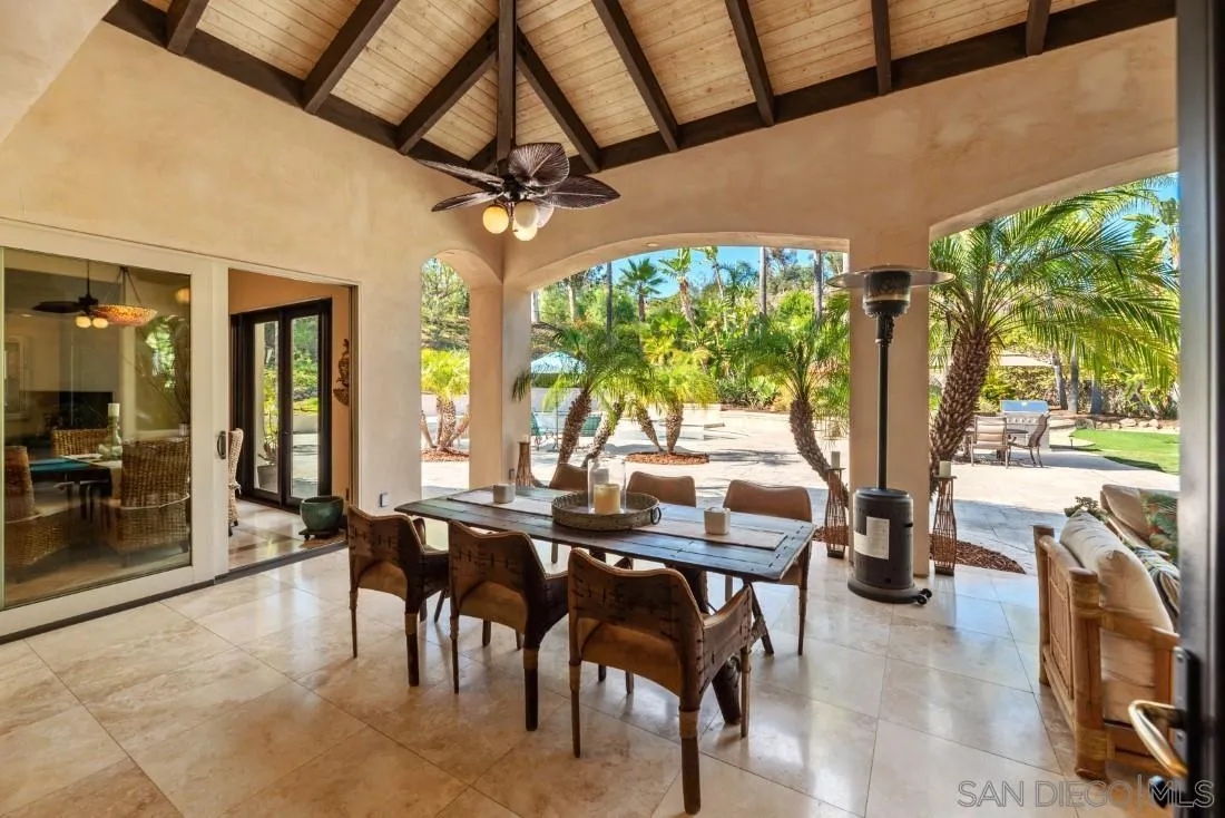 13862 Deergrass Court Poway, CA 92064 - Photo 37 of 51 a view of a dining room with furniture window and outside view