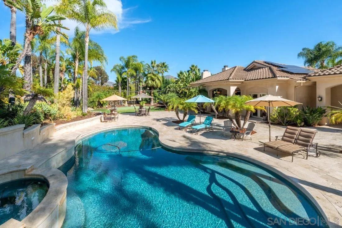 13862 Deergrass Court Poway, CA 92064 - Photo 42 of 51 a view of a house with backyard and sitting area