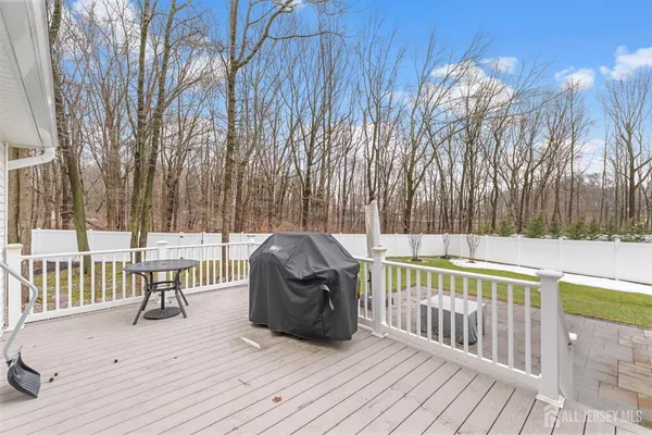 a view of a backyard with a garden