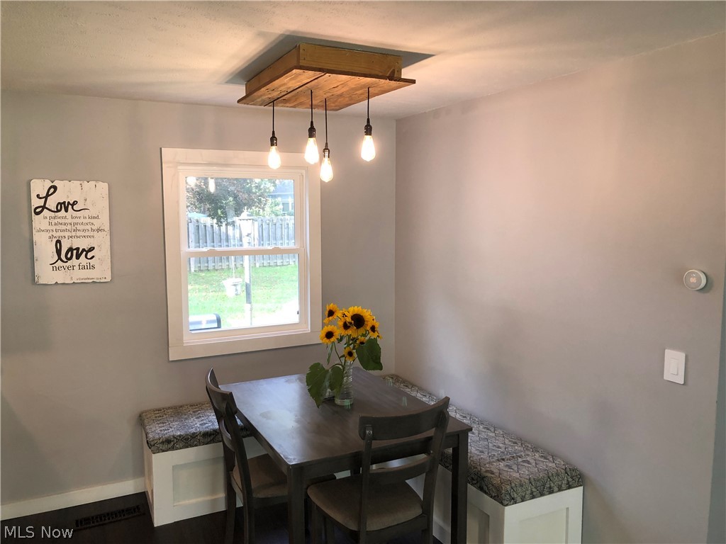 6374 Sherborn Road Parma Heights, OH 44130 - Photo 8 of 19 The dining area of the eat-in kitchen.