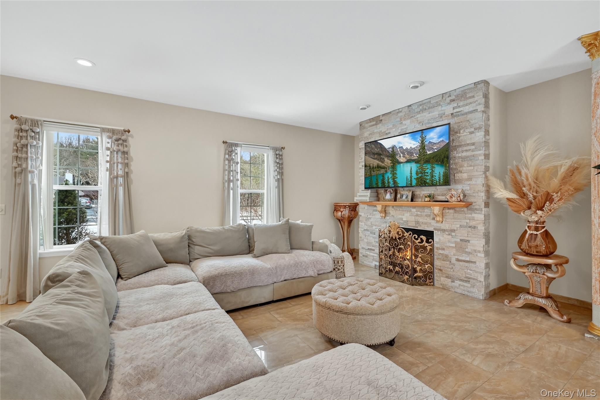 16 Kukas Road Monticello, NY 12701 - Photo 21 of 50 a living room with furniture a flat screen tv and a window