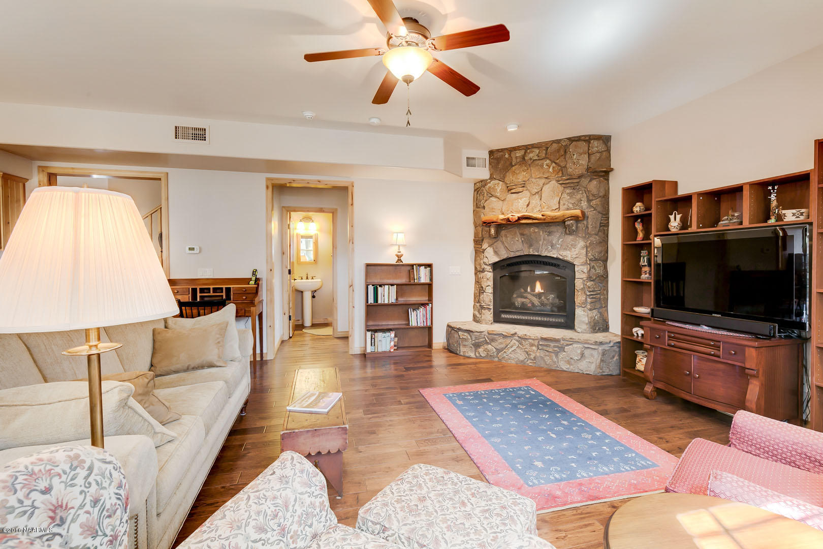 5000 South Pyrite Road Flagstaff, AZ 86005 - Photo 18 of 45 Fireplace
