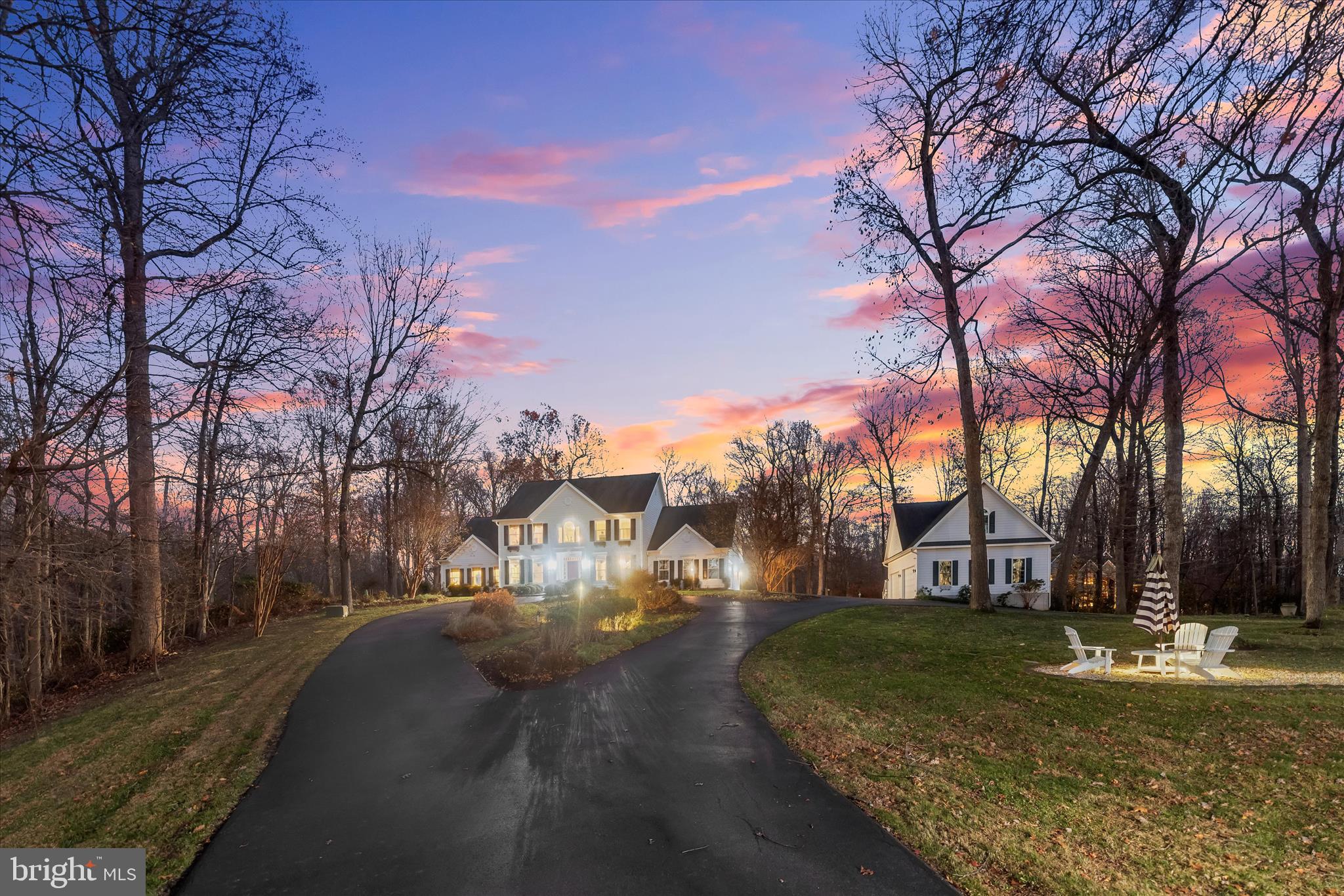 15101 Union Chapel Road Woodbine, MD 21797 - Photo 8 of 14 Dusk view