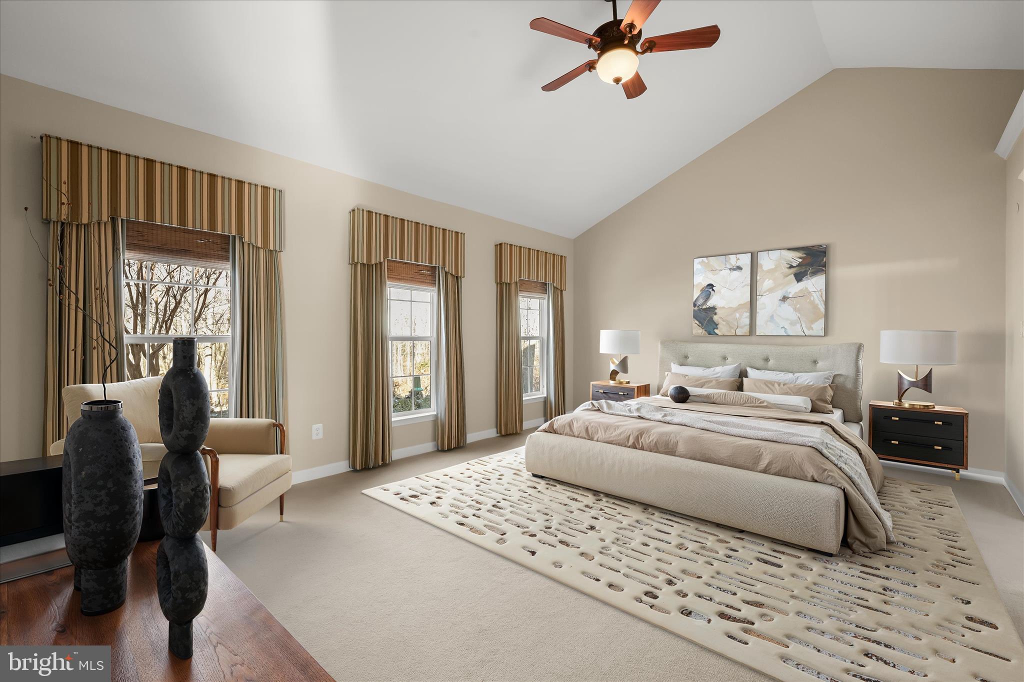 15101 Union Chapel Road Woodbine, MD 21797 - Photo 10 of 105 Spacious primary bedroom suite (virtually staged)