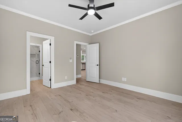 wooden floor in an empty room