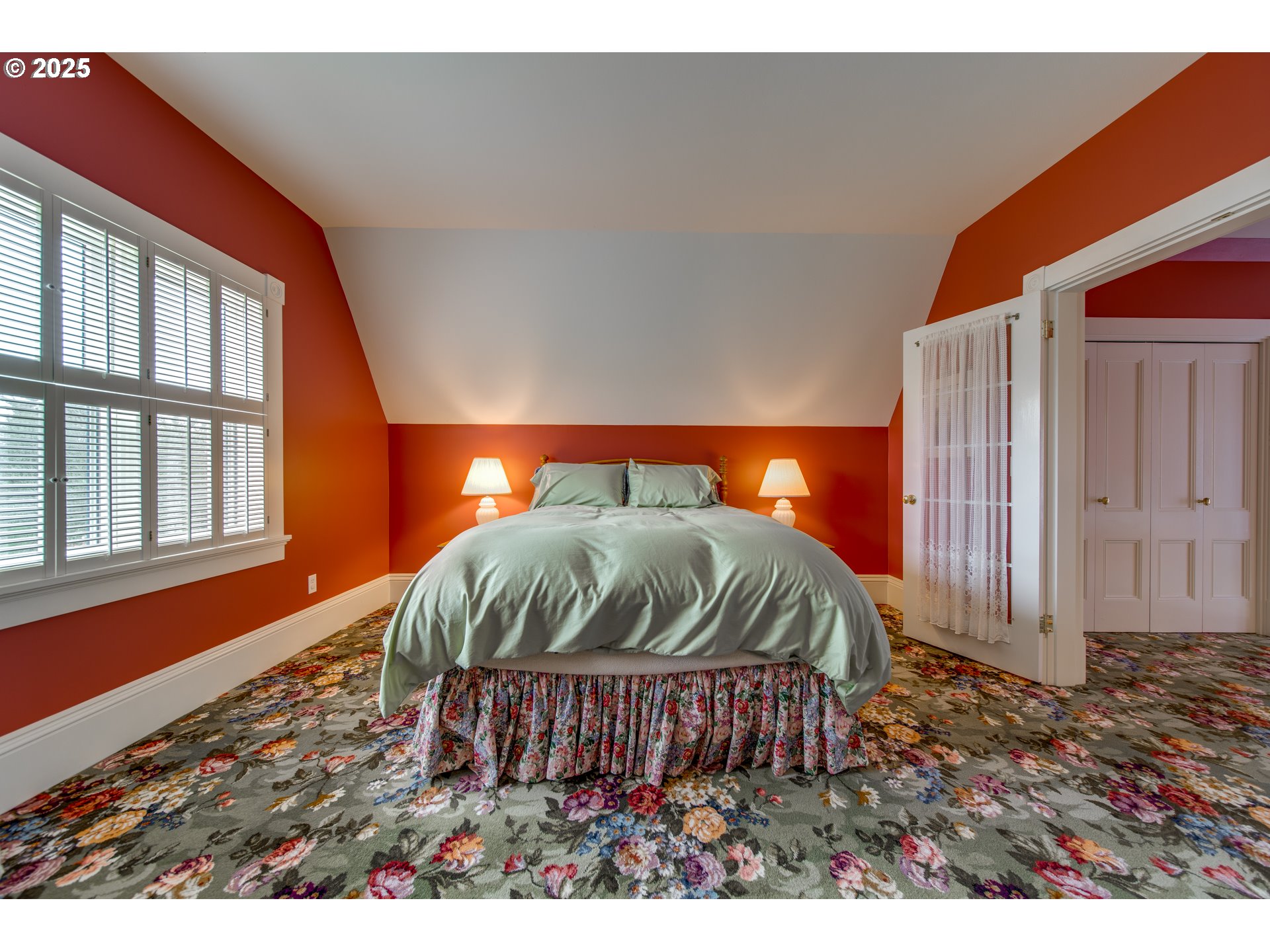 11120 McCann Road Amity, OR 97101 - Photo 27 of 48 a bedroom with a bed and wooden floor