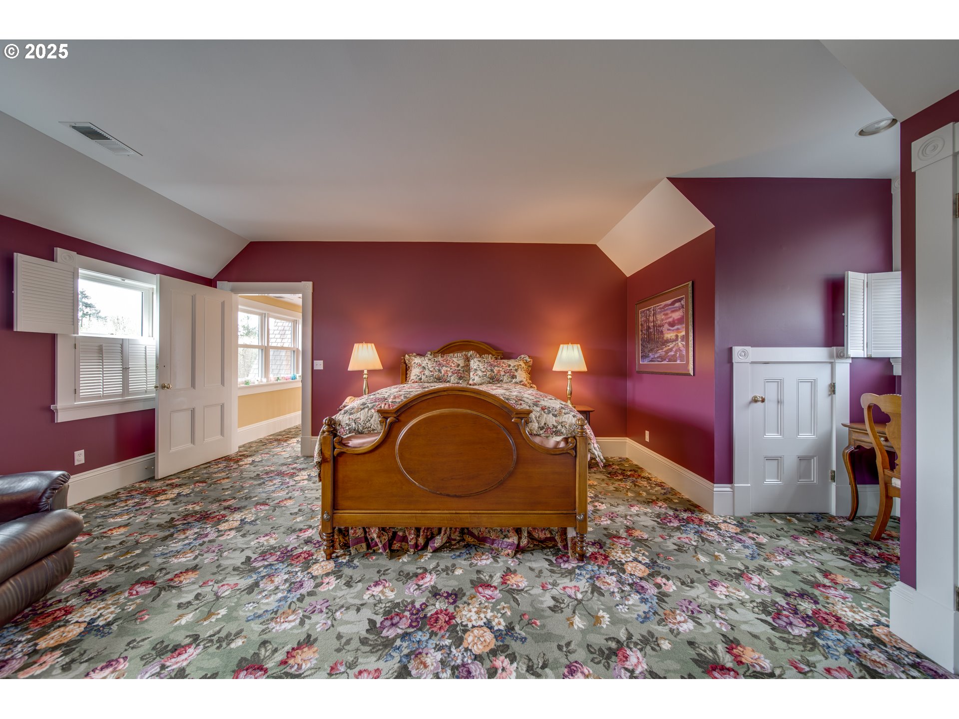 11120 McCann Road Amity, OR 97101 - Photo 29 of 48 a room with furniture a flat screen tv and a fireplace