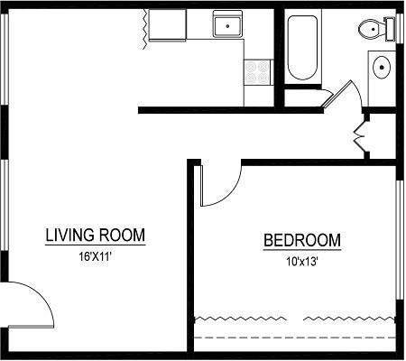 3011 Whitis Avenue, Unit 101 Austin, TX 78705 - Photo 7 of 7 View of room layout