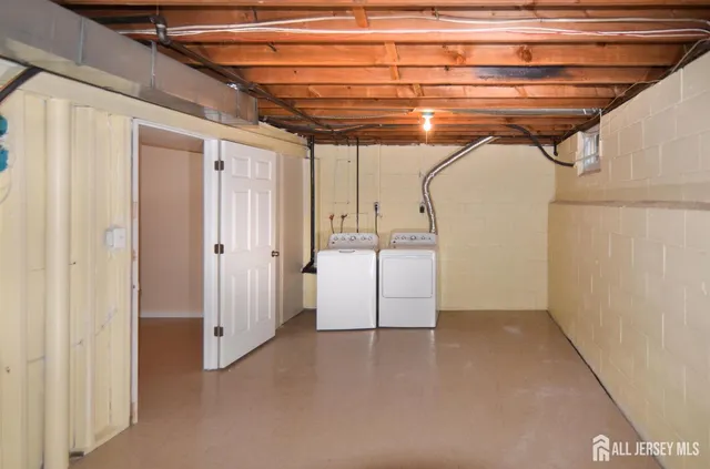 a view of storage and utility room