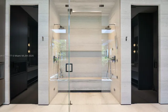 a bedroom with a bed and chair