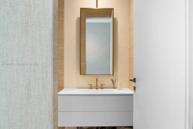 a view of building with outdoor space and parking