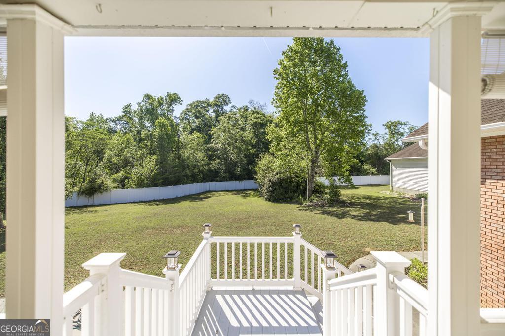 201 Strawberry Circle Dublin, GA 31021 - Photo 14 of 40 a view of a balcony with lake view