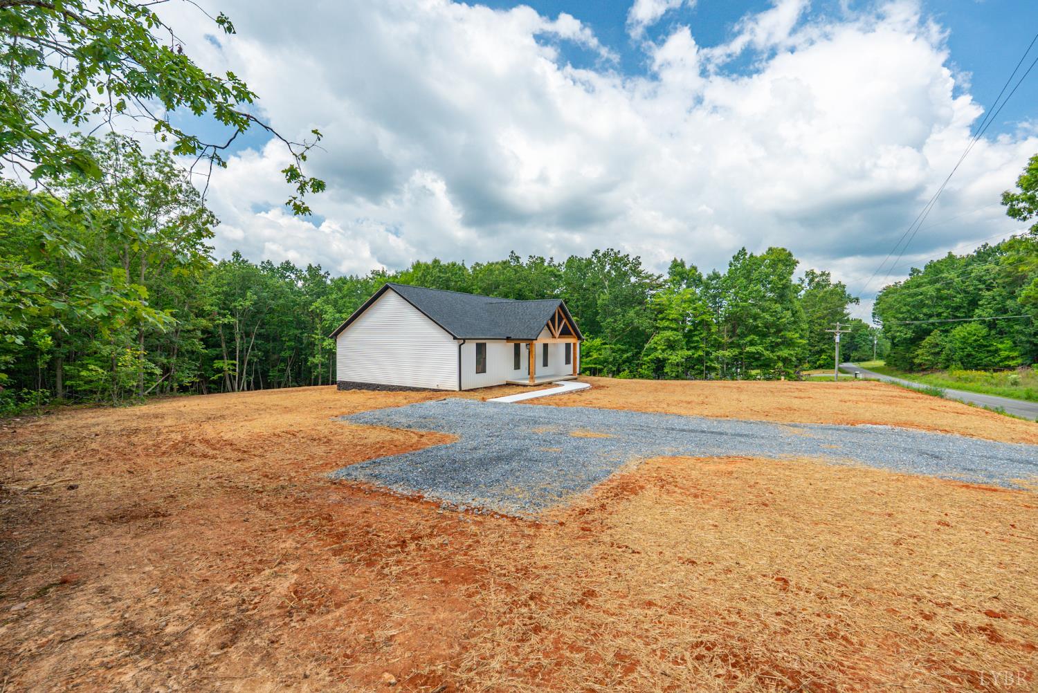 2541 Mitchell Mill Road Gladys, VA 24554 - Photo 30 of 44 a view of back yard of the house