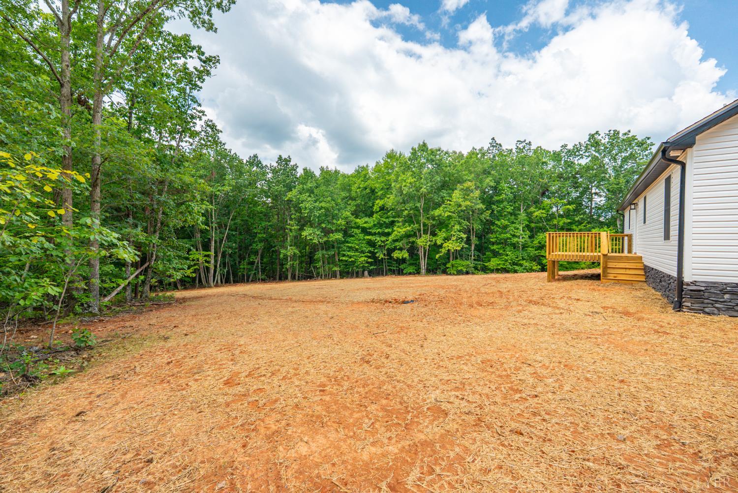 2541 Mitchell Mill Road Gladys, VA 24554 - Photo 31 of 44 a backyard of a house with lots of green space