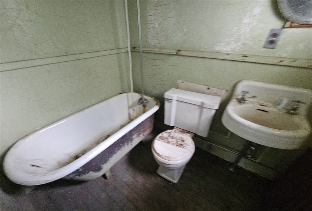 1 Crane Road Chester, MA 01011 - Photo 6 of 12 a bathroom with a sink and a toilet