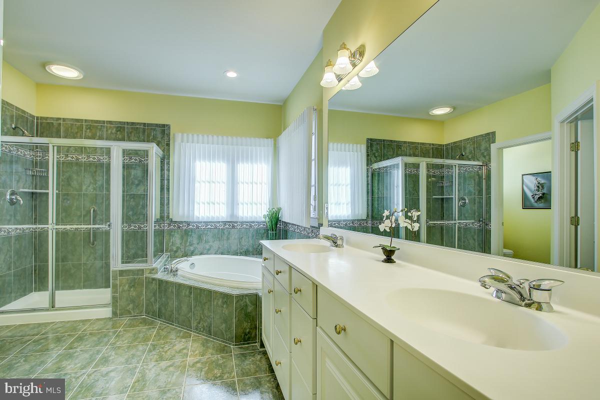 6 Glen Eagles Court Silver Spring, MD 20906 - Photo 22 of 47 Primary Bathroom Large Double Vanity/ Soaking Tub