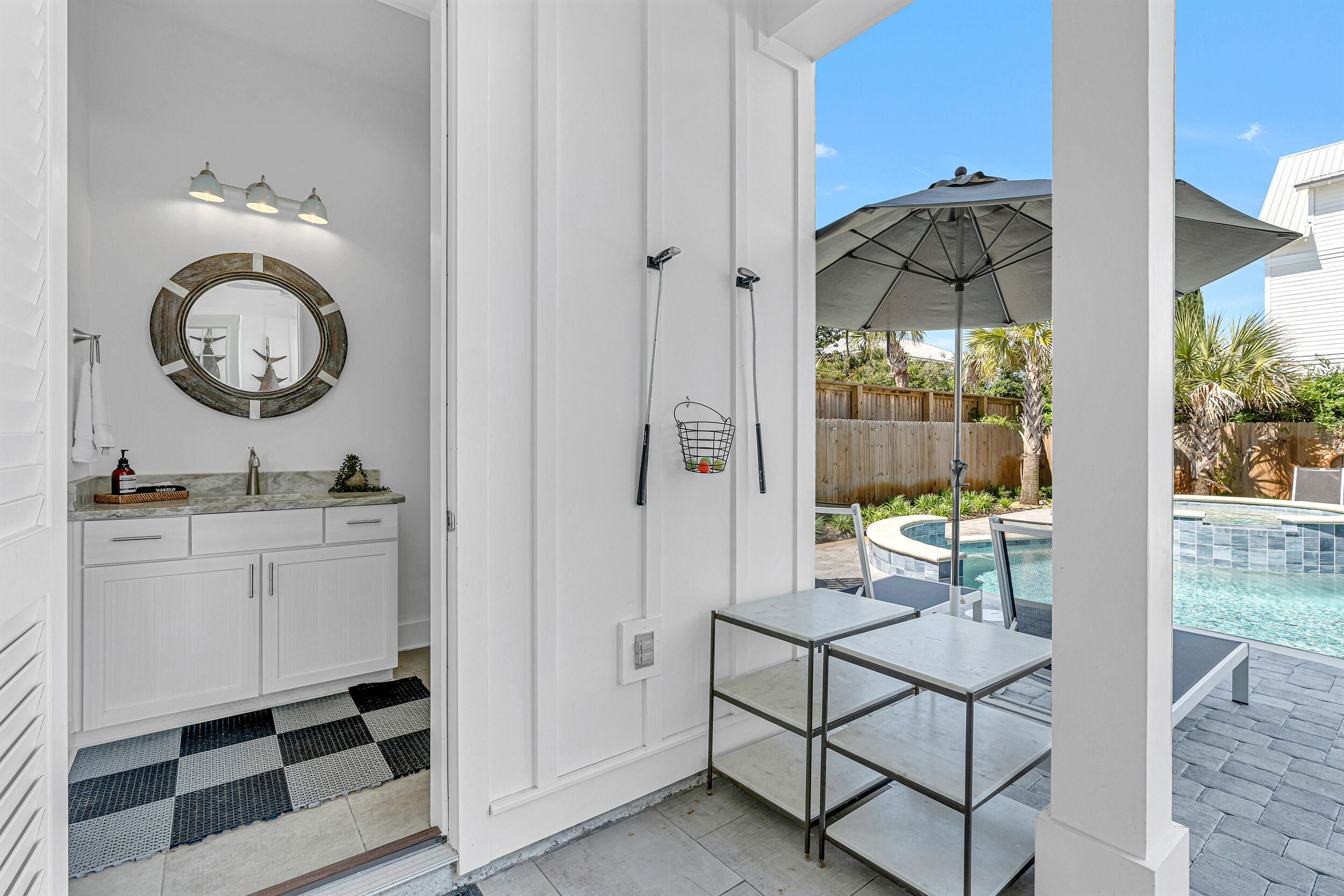 88 Pompano Street Destin, FL 32541 - Photo 45 of 109 Pool Bathroom