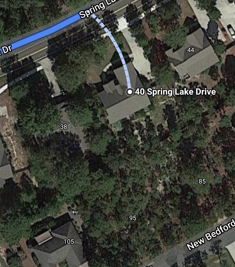 108 Red Fern Court Springfield, GA 31329 - Photo 48 of 51 Google Maps Aerial