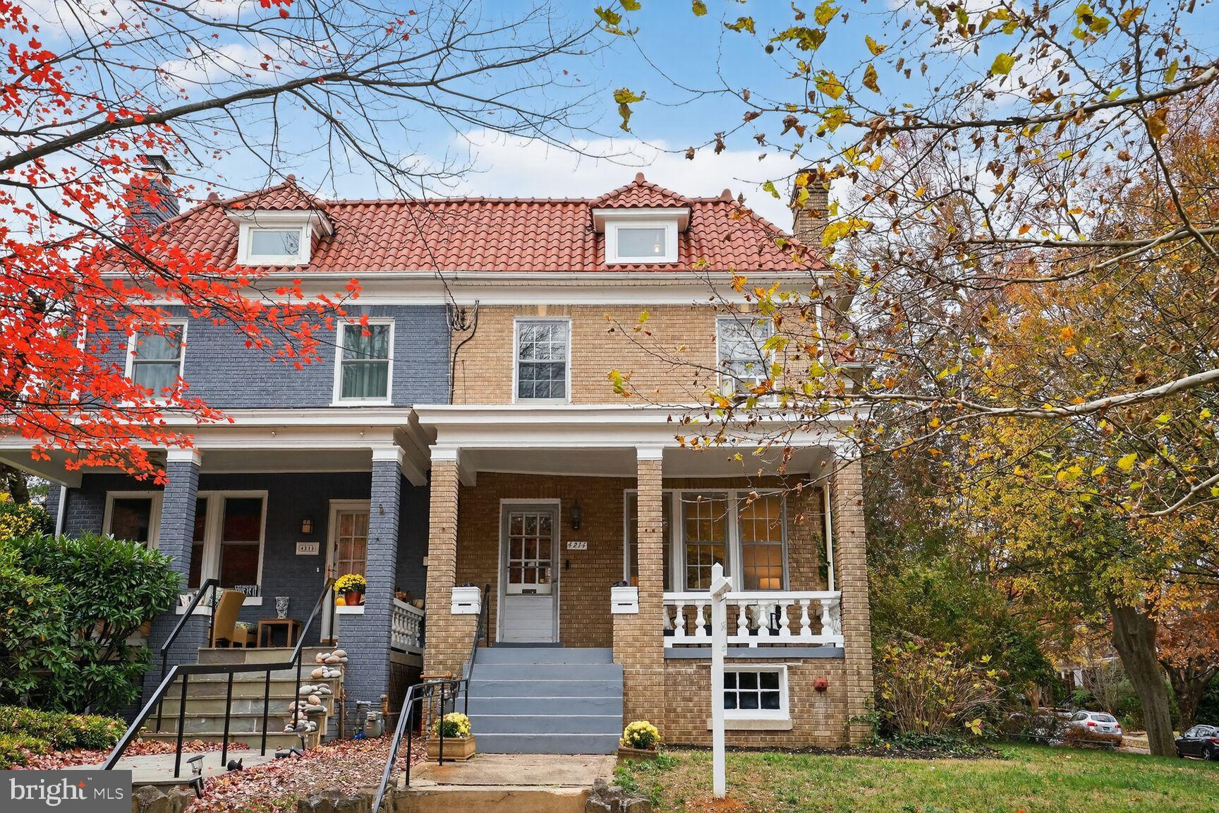 4214 37th Street Northwest Washington, DC 20008 - Photo 1 of 41 front view of a building